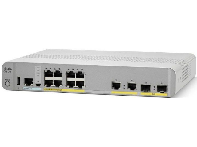 Коммутатор Cisco Catalyst 3560-CX 2 x mGig, 6 x 1G PoE, IP Base WS-C3560CX-8XPD-S WS-C3560CX-8XPD-S