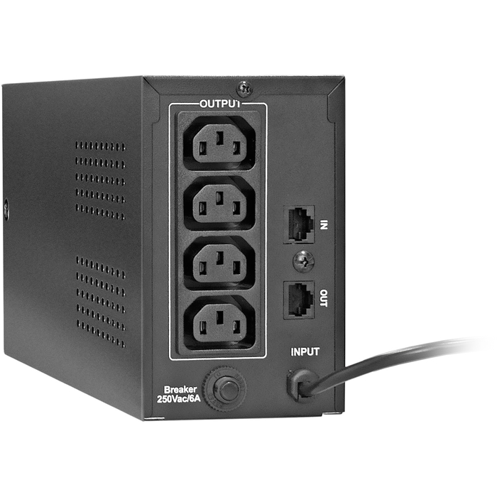 Источник бесперебойного питания Exegate Power Smart ULB-850 850VA/480W, LCD, AVR, 4*IEC-C13, RJ45/11 EP285477RUS EP285477RUS