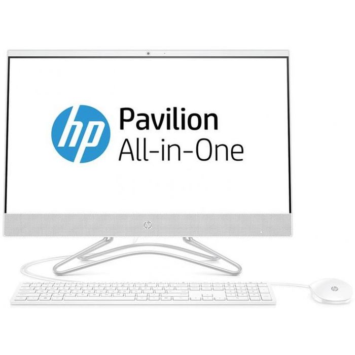 Моноблок HP 24-f0005ur AiO 23.8"(1920x1080)/AMD A9 9425(3.1Ghz)/4096Mb/1000Gb/DVDrw/Int:AMD Radeon R5/Cam/BT/WiFi/war 1y/5.92kg/Snow White/DOS + USB KBD, USB MOUSE 4GW39EA 4GW39EA