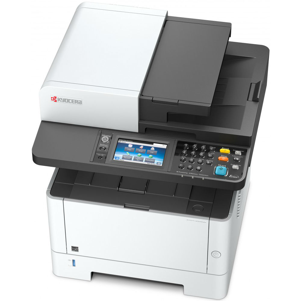 МФУ Kyocera ECOSYS M2640idw А4, 40 стр/мин, 512 Mb, USB 2.0, Ethernet, 50-sheet DP std,Wi-Fi, HyPAS, Wireless, Airprint, 1200 dpi, автопод./тонер 1102S53NL0 1102S53NL0