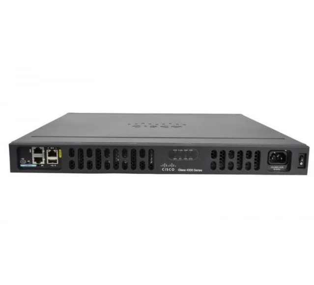 Маршрутизатор Cisco ISR 4331 UC Bundle, PVDM4-32, UC License, CUBEE10   ISR4331R-V/K9 ISR4331R-V/K9