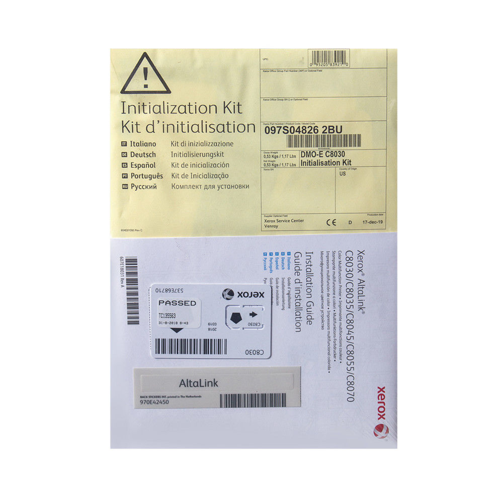 Комплект Xerox инициализации AltaLink C8155 097S05045 097S05045