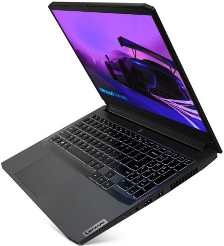 Ноутбук Lenovo IP Gaming 3 15IHU6 Core i7 11370H 8Gb SSD512Gb NVIDIA GeForce RTX 3050 4Gb 15.6" IPS FHD (1920x1080) noOS black WiFi BT Cam 82K10025RK 82K10025RK #8