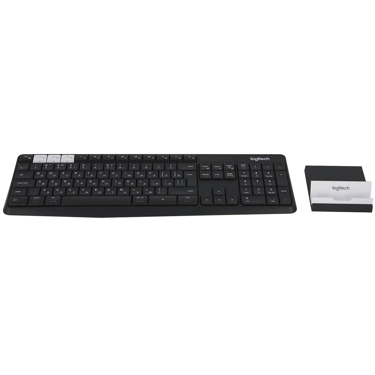 Клавиатура Logitech K375s Wireless Multi-Device Stand Combo USB  920-008184 920-008184 #3