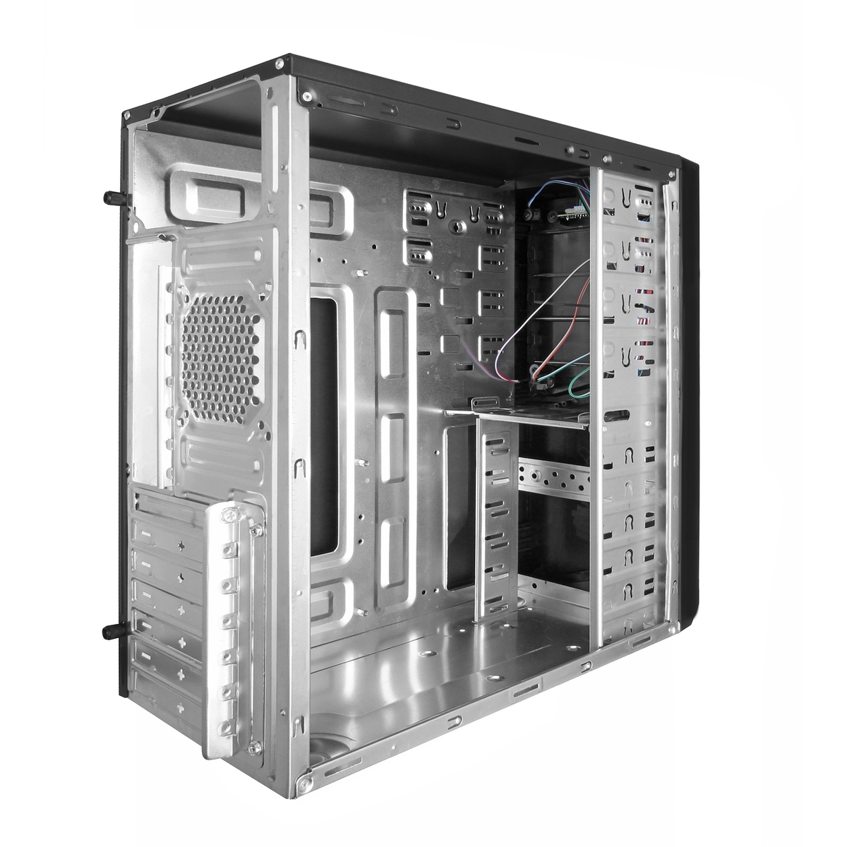 Корпус Exegate Miditower Exegate AB-220 <Black, БП AB500, 80mm, ATX, 3*SATA, USB, Audio> EX247932RUS EX247932RUS