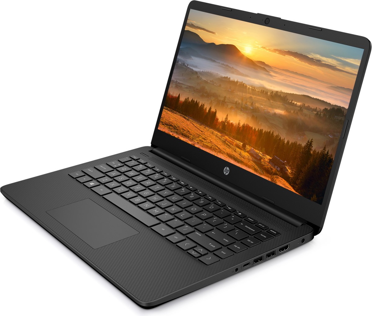 Ноутбук HP 14s-dq0045ur Jet black 14" {Pen N5030/8Gb/256Gb SSD/DOS} 3B3L6EA 3B3L6EA