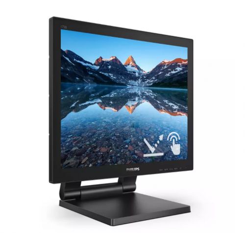 Монитор Philips 17'' LCD  [5:4] 1280х1024(SXGA) TN, nonGLARE, 250cd/m2, H170°/V160°, 1000:1, 50M:1, 16.7M, 1ms, VGA, DVI, Tilt, 3Y, Black 172B9TL (00/01) 172B9TL (00/01)