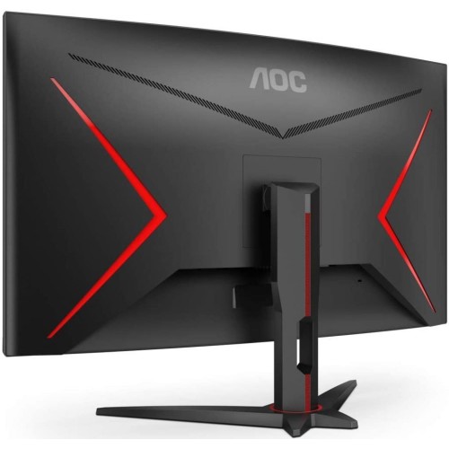 Монитор AOC 31.5'' LCD 16:9 1920х1080(FHD) VA, Curved, nonGLARE, 250cd/m2, H178°/V178°, 3000:1, 80M:1, 16.7M, 1ms, VGA, 2xHDMI, DP, Tilt, 3Y, Black C32G2ZE/BK C32G2ZE/BK