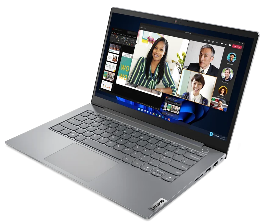 Ноутбук Lenovo 14.0'' ThinkBook 14 G4 ABA FHD(1920x1080) IPS 100%_sRGB/AMD Ryzen 5 5625U 2.30GHz (Up to 4.3GHz) Hexa/16GB/512GB SSD/Integrated/WiFi/BT5.1/FHD Web Camera/4in1/RJ45/45Wh/6.0h/1,4 kg/W11Pro/1Y/GREY 21DK0006RU 21DK0006RU #4