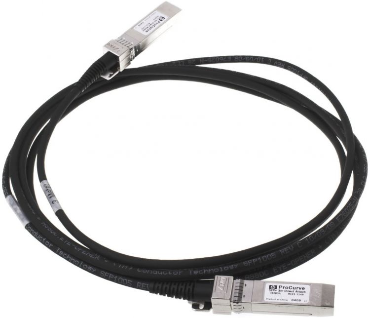 Кабель HPE X242 10G SFP+ to SFP+ 3m DAC Cable J9283B J9283B