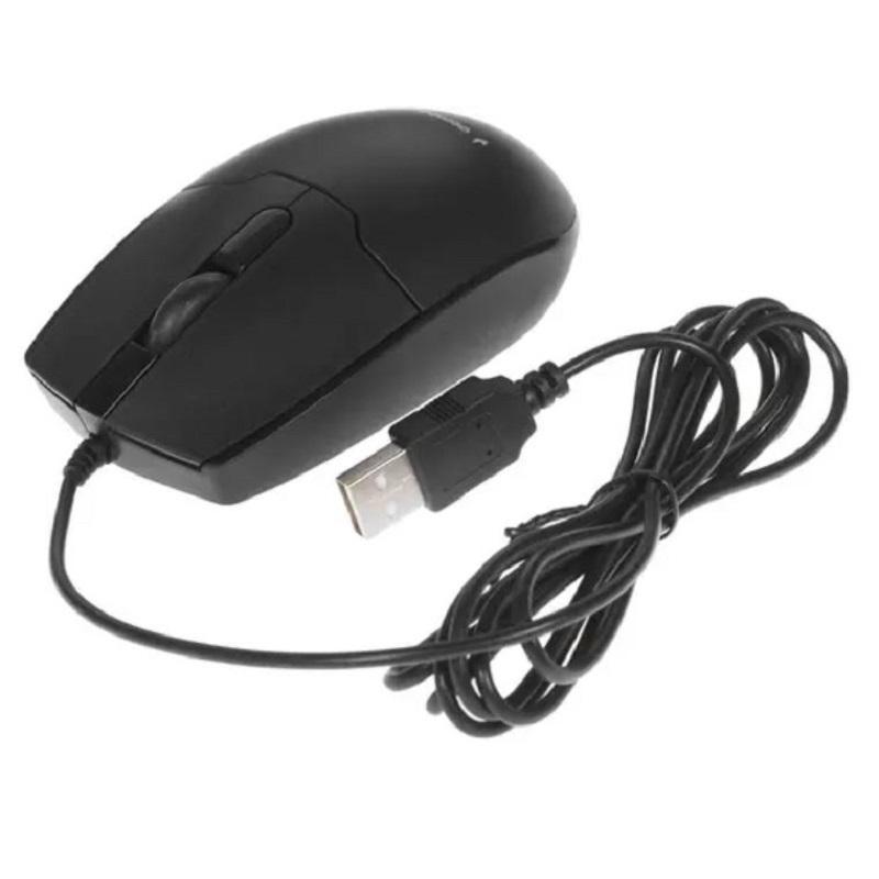 Мышь Gembird USB, черный, 2кн.+колесо-кнопка, 1000 DPI, кабель 1.8м  MOP-425 MOP-425