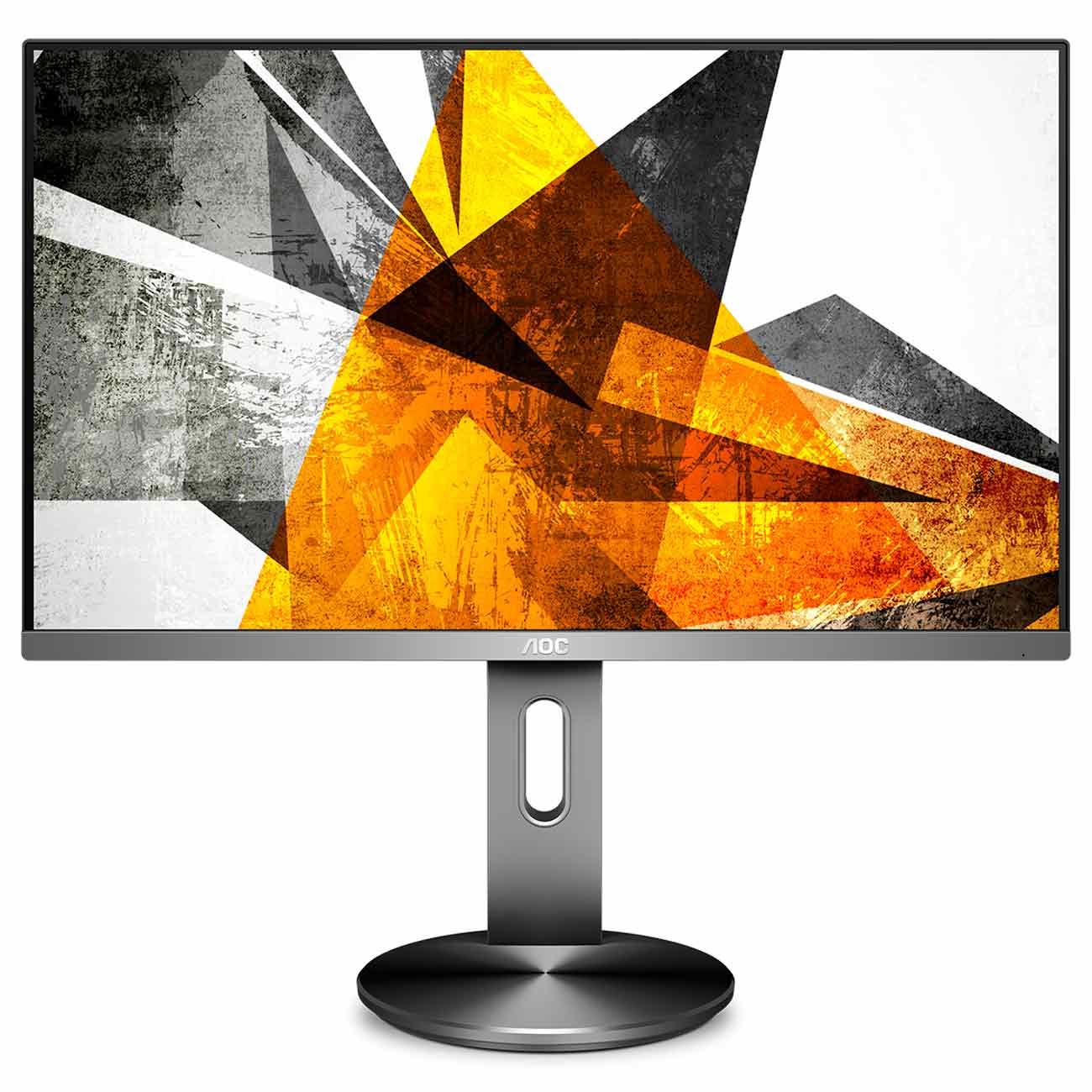 Монитор AOC 27'' [16:9] 2560х1440 IPS, nonGLARE, 350cd/m2, H178°/V178°, 20М:1, 4ms, VGA, HDMI, DP, USB-Hub, Pivot, Tilt, HAS, Speakers, Audio out, 3Y, Black Q2790PQU/BT Q2790PQU/BT