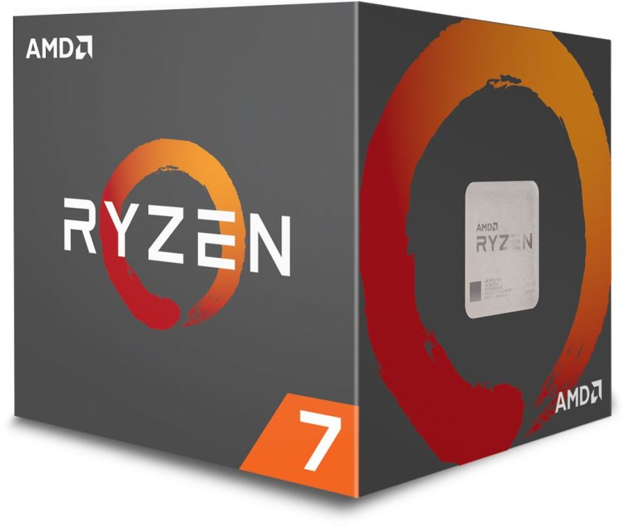 Процессор AMD Ryzen 7 2700 BOX (AM4, 3.2GHz up to 4.1GHz/8x512Kb+16Mb, 8C/16T, Pinnacle Ridge, 14nm, 65W, unlocked) YD2700BBAFBOX YD2700BBAFBOX
