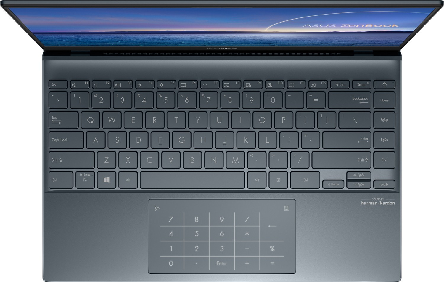 Ноутбук ASUS Zenbook 14 UX425JA-BM069T Pine Grey 14" {FHD Core i7-1065G7/16Gb/1Tb SSD/W10} 90NB0QX1-M08000 90NB0QX1-M08000
