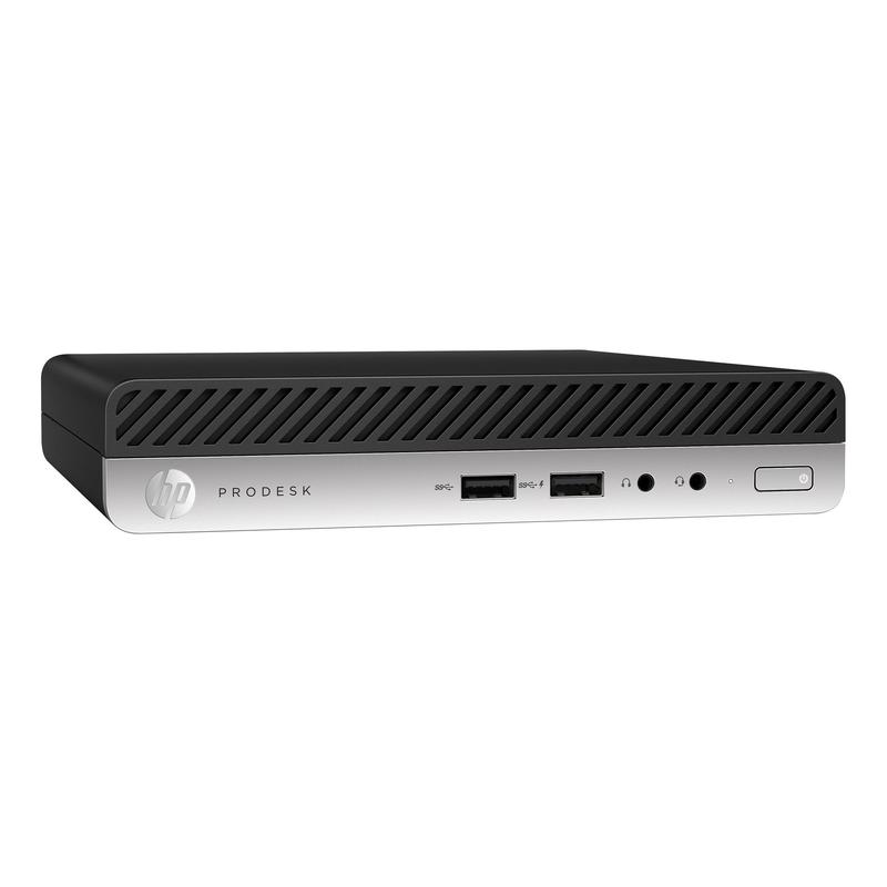 Компьютер HP ProDesk 400 G4 Mini Pentium G5400T,4GB,500GB,USBkbd/mouse,Stand,VGA Port,Win10Pro(64-bit),1-1-1Wty(repl.1EX76EA) 4CZ96EA 4CZ96EA