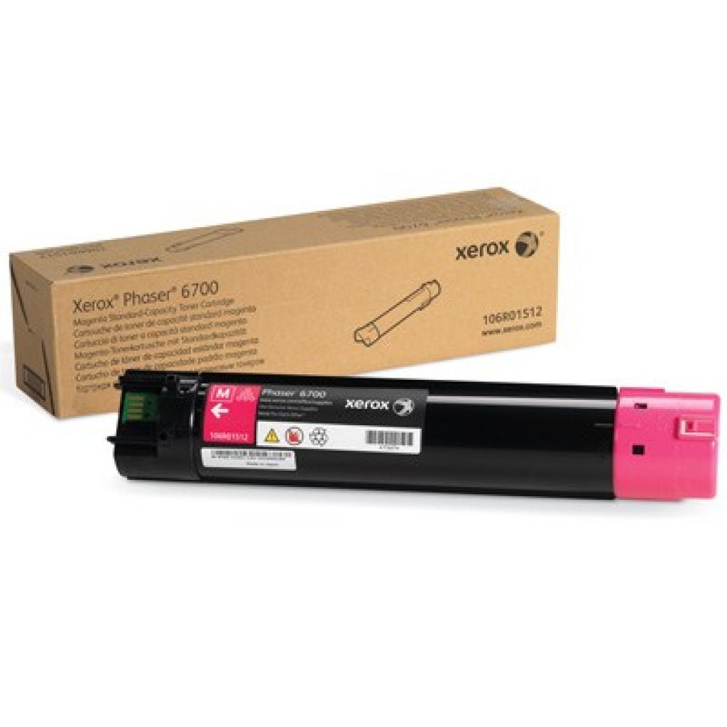 Картридж Xerox лазерный пурпурный (5000стр.) для Xerox Phaser 6700 106R01512 106R01512 #1