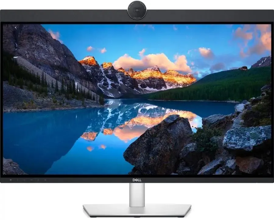 Монитор DELL UltraSharp 31.5" серебристый/черный IPS LED 5ms 16:9 HDMI M/M Cam матовая HAS 400cd 178гр/178гр 3840x2160 60Hz DP 4K USB 7.26кг U3223QZ U3223QZ