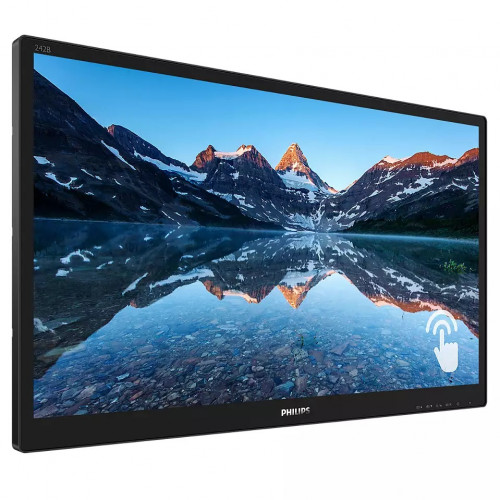 Монитор Philips 23.8'' 16:9 1920х1080(FHD) IPS, GLARE, TOUCH, 250cd/m2, H178°/V178°, 1000:1, 50M:1, 16.7M, 5ms, VGA, DVI, HDMI, DP, USB-Hub, Tilt, Speakers, 3Y, Black 242B9TN (00/01) 242B9TN (00/01)