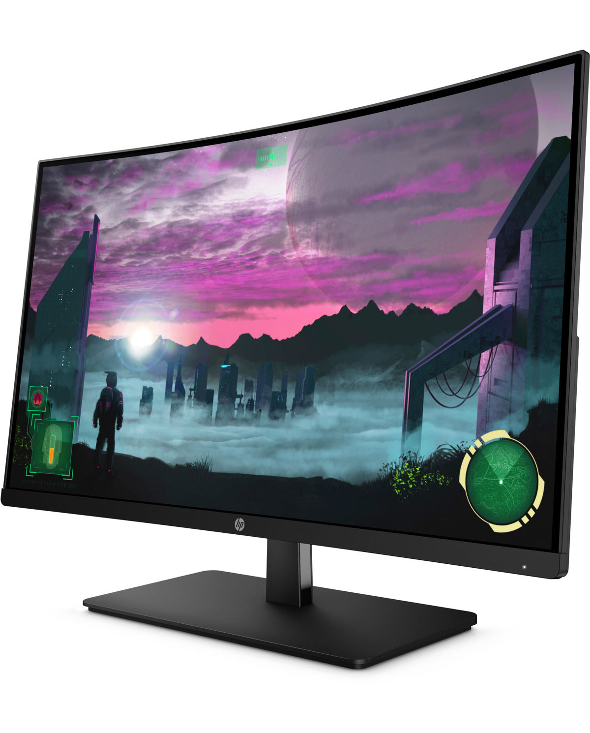 Монитор HP 27" черный VA LED 16:9 HDMI 1000:1 300cd 178гр/178гр 1920x1080 D-Sub 4.86кг 7MW42AA 7MW42AA