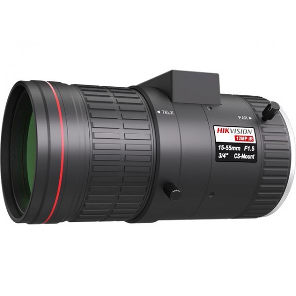 Объектив Hikvision HV1050D-12MPIR вариофокальный 12Мп 1/1.7"; 10-50мм F1.2-С; CS HV1050D-12MPIR HV1050D-12MPIR