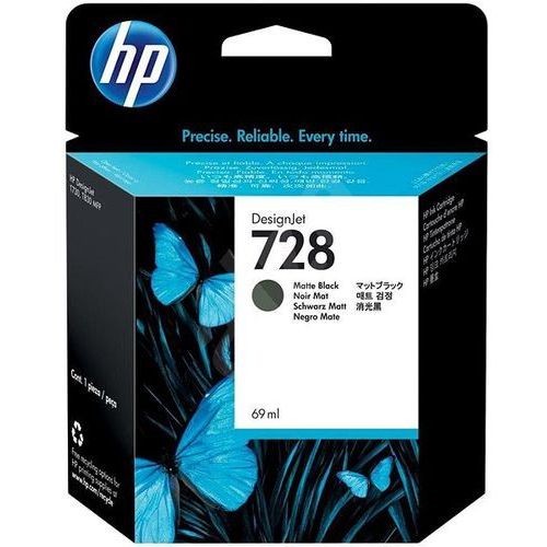 Картридж HP 728 69-ml Matte Black для DesignJet T730/T830 F9J64A F9J64A