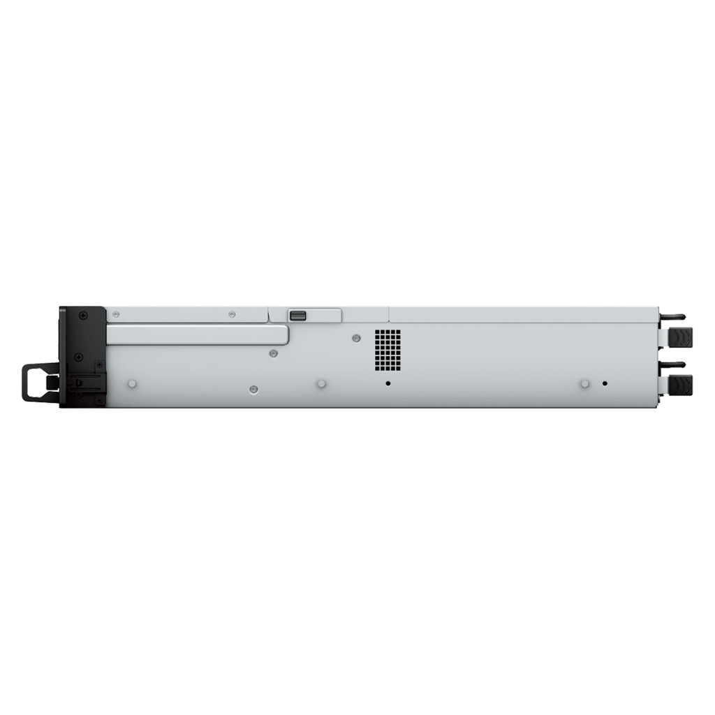 СХД Synology RS2421+ Rack 2U QC2,2GhzCPU/4Gb(up to 32)/RAID0,1,10,5,6/up to 12hot plug HDDs SATA(3,5' or 2,5')(up to 24 with RX1217RP)/2xUSB/4GigEth(+1Expslot)/iSCSI/2xIPcam(up to 40)/no rail RS2421+ RS2421+