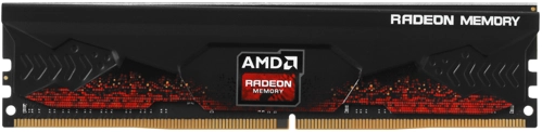 Модуль памяти AMD 16GB Radeon™ DDR4 2666 DIMM R7 Performance Series Black Gaming Memory Non-ECC, CL16, 1.2V, Heat Shield, RTL R7S416G2606U2S R7S416G2606U2S