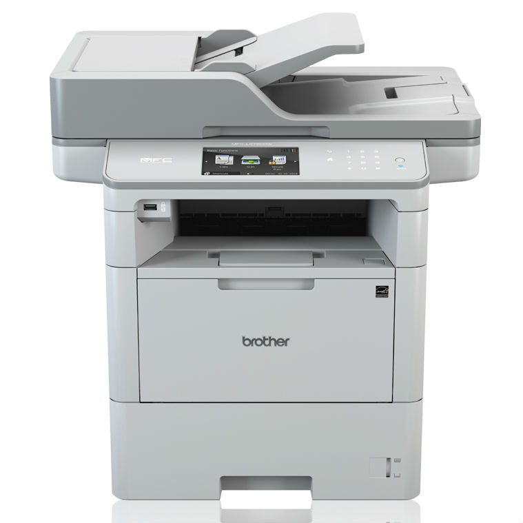 МФУ Brother MFC-L6900DW, A4, 1Гб, 50стр/мин, факс, дуплекс, GLAN, WiFi, лоток 520л, USB, старт.картридж 12000стр MFCL6900DWR1 MFCL6900DWR1
