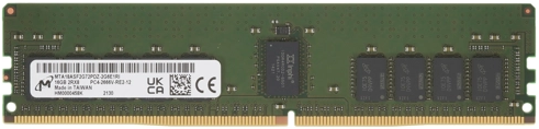 Модуль памяти Micron DDR4 Crucial 16Gb DIMM ECC Reg PC4-21300 CL19 2666MHz (784223) MTA18ASF2G72PDZ-2G6E1 MTA18ASF2G72PDZ-2G6E1