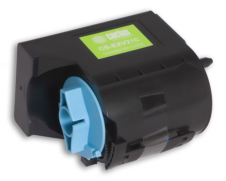 Тонер-картридж Cactus CS-EXV21C голубой для Canon IRC2380/ C2380i/ C2550/ C2550i/ C2880/ C2880i/ C30 CS-EXV21C CS-EXV21C