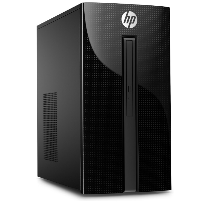 Персональный компьютер HP 460-a204ur MT  Pentium J3710, 4GB DDR4 1600 (1x4GB), 500GB, Intel HD Graphics, No ODD, No Keyboard&Mouse, black, Windows 10,1Y Wty 4UA89EA#ACB 4UA89EA