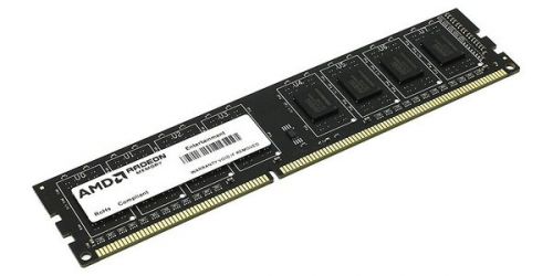 Модуль памяти AMD 8GB Radeon™ DDR3L 1600 DIMM R5 Entertainment Series Black Non-ECC, CL11, 1.35V, Bulk (182712) R538G1601U2SL-UO R538G1601U2SL-UO