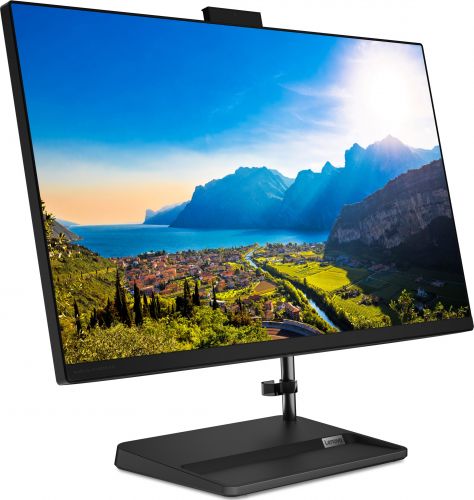 Моноблок Lenovo IdeaCentre 3 27ALC6 27" Full HD Ryzen 3 5300U (2.6) 8Gb SSD256Gb RGr DVDRW Windows 11 GbitEth WiFi BT 90W клавиатура мышь Cam черный 1920x1080 F0FY00A3RK F0FY00A3RK