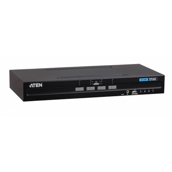 KVM-переключатель ATEN электрон,, KVM+Audio+USB 2,0,  1 user PS2/USB+HDMI =>  4 cpu USB+HDMI, без шнуров, 3840x2160 30Hz, настол,, исп,стандарт,шнуры, без OSD, некаскад,, CS1184H-AT-G CS1184H-AT-G