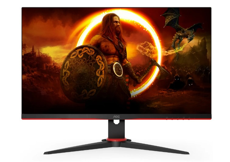 Монитор AOC 27'' 16:9 2560х1440(WQHD) VA, nonGLARE, 75 Гц, 250cd/m2, H178°/V178°, 3000:1, 80M:1, 16,7 миллионов цветов, 4ms, 2xHDMI, DP, Height adj, Pivot, Tilt, Swivel, Audio out, 3Y, Black-Red Q27G2E Q27G2E