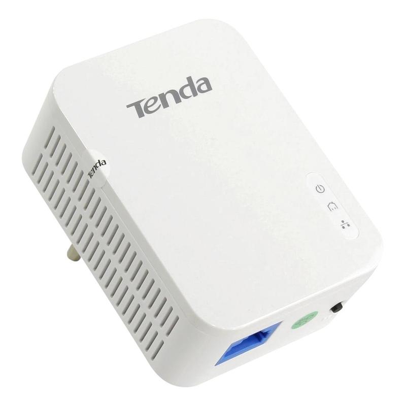 Адаптер Tenda PowerLine адаптер AV1000
1*GE порт; совместимость с Home Plug AV2 P3 P3