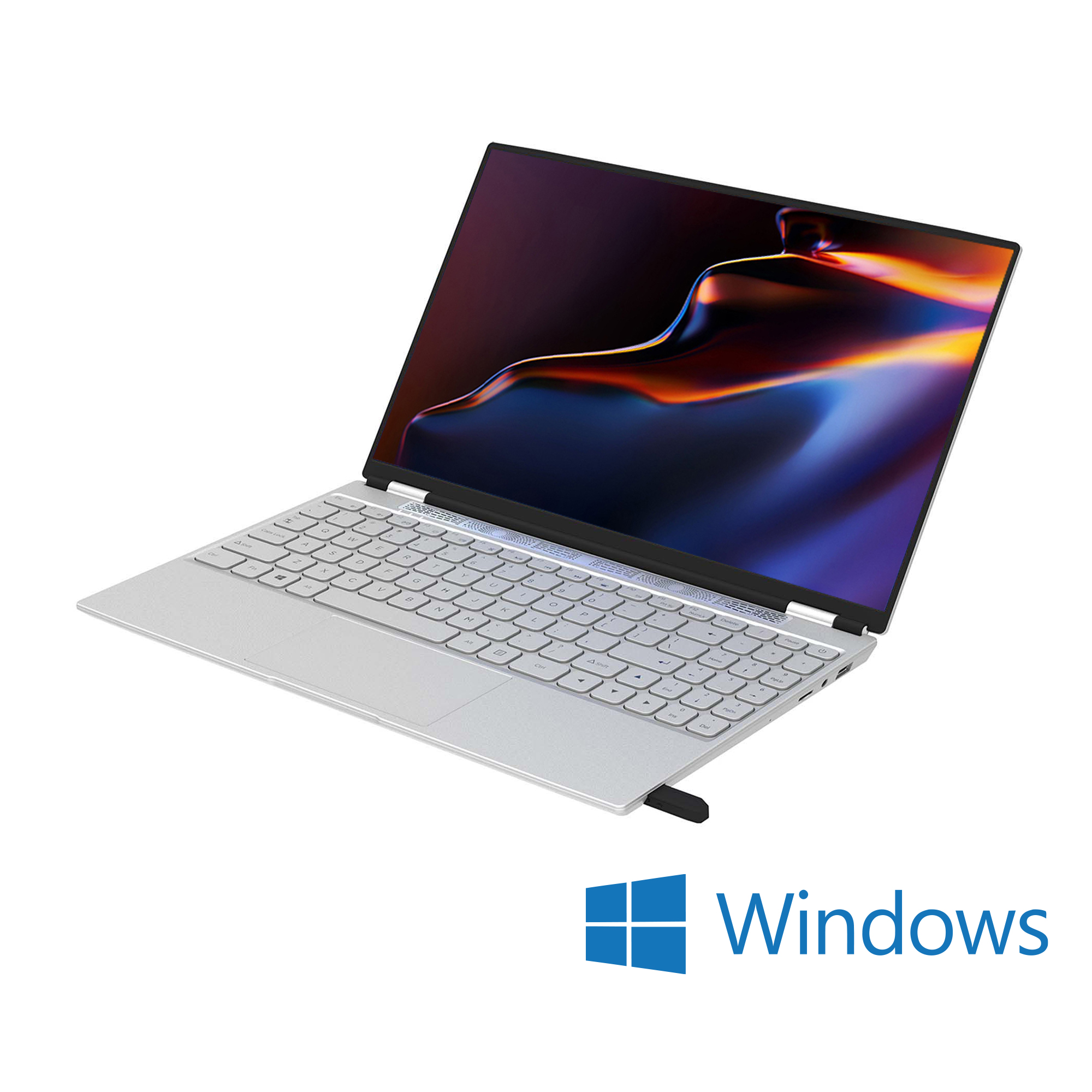 Ноутбук HIPER Workbook N1567RH silver 15.6" FHD IPS i5-10210U/8Gb/256Gb SSD/W10Pro U9WV2LKF U9WV2LKF