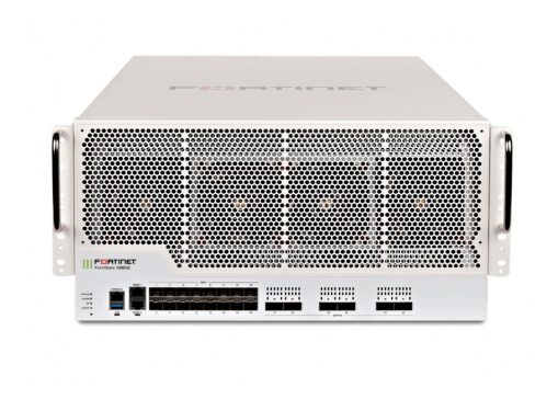 Межсетевой экран Fortinet FortiGate-3960E-DC 6x 100GE QSFP28 slots and 16x 10GE SFP+ slots, 2 x GE RJ45 Management Ports, SPU NP6 and CP9 hardware accelerated, and 3 DC power supplies FG-3960E-DC FG-3960E-DC