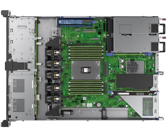 Сервер HPE ProLiant DL360 Gen10 1x3104 1x8Gb 3.5" S100i 1G 4P 1x500W P01880-B21 P01880-B21