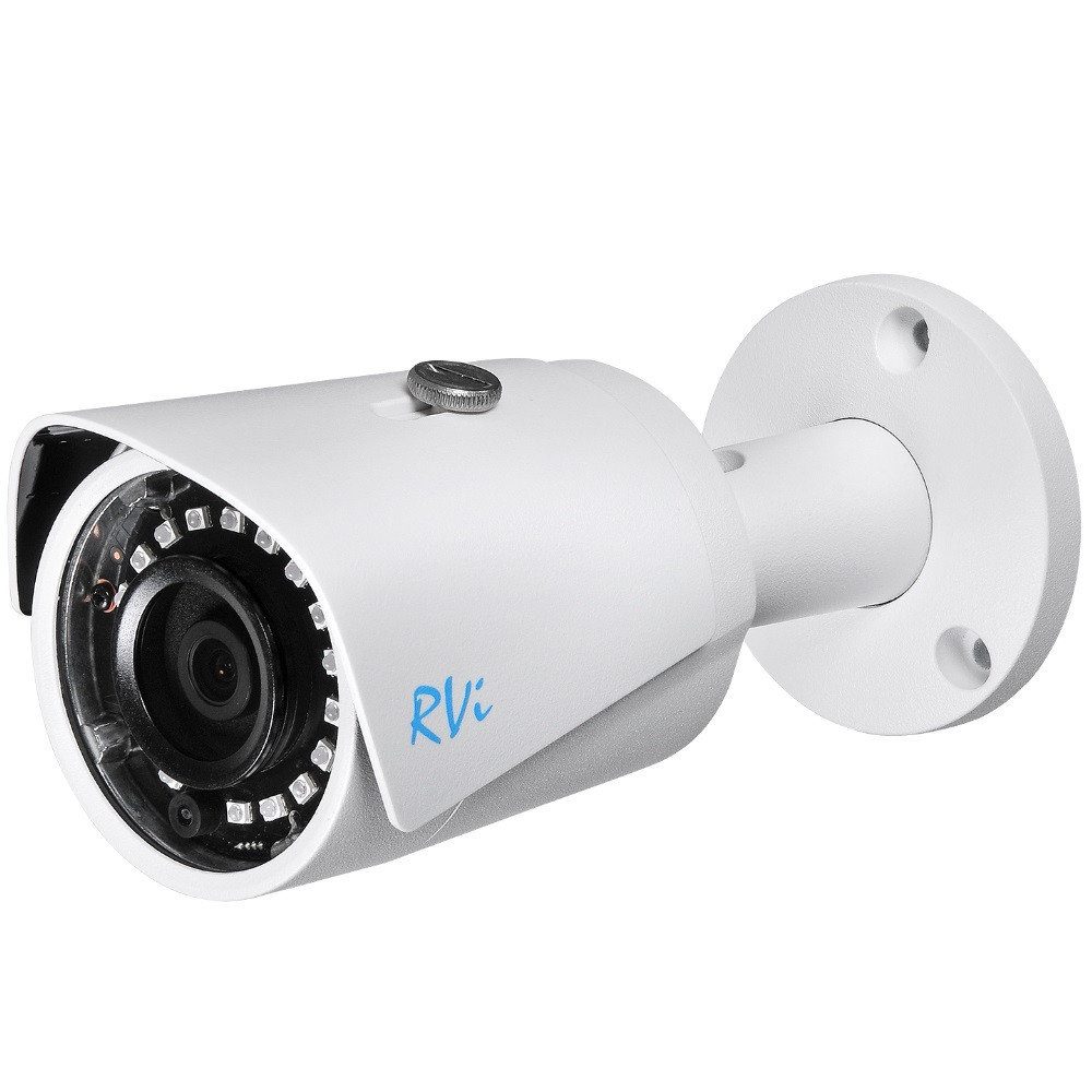 Видеокамера RVi RVi-IPC43S (1/3'' КМОП; 2048х1536 - 20 (25) к/с; 2.8 мм; 0.1 лк; ИК  30 м; P2P; -30? ...+60°С; 12 DC/PoE 802.3af, 3.7 Вт) (RVi-IPC43S) RVi-IPC43S