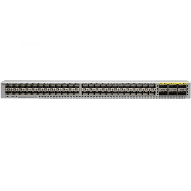 Коммутатор Cisco БУ Nexus N9K-C9372PX, 48 портов 1/10Gbps SFP+, 6 портов 40Gbps QSFP+, производительность 1.44Tbps N9K-C9372PX