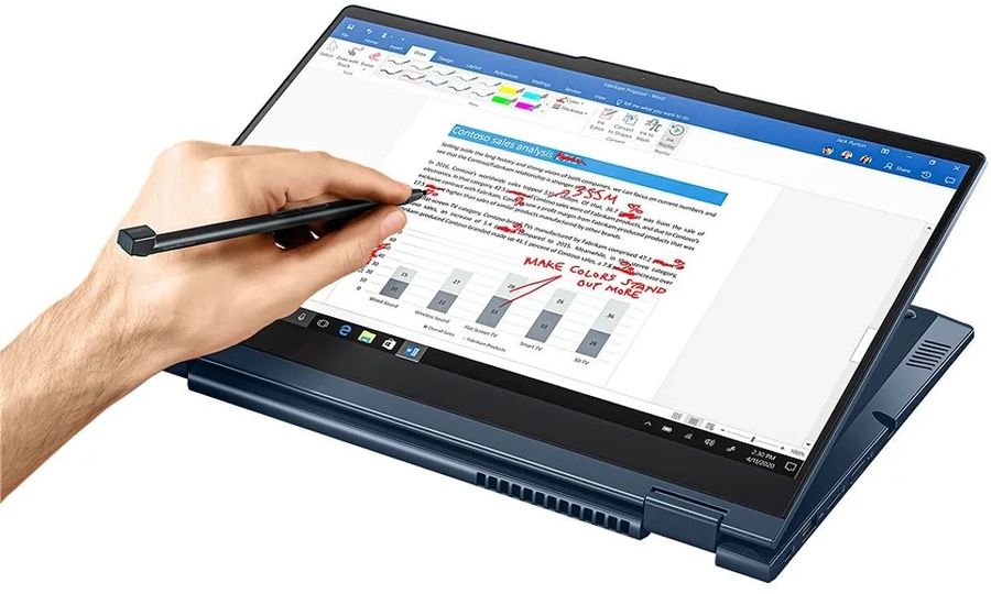 Ноутбук Lenovo Thinkbook 14s Yoga ITL Core i7 16Gb SSD512Gb 14" IPS Touch FHD (1920x1080) Windows 11 Professional 20WE006SRU 20WE006SRU