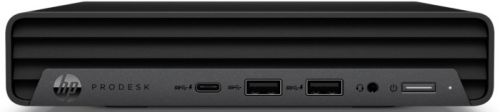 Персональный компьютер HP ProDesk 400 G6 DM Cel G5905T/4Gb/SSD128Gb/Free DOS/клавиатура/мышь/черный/монитор в комплекте P21 36T58ES 36T58ES