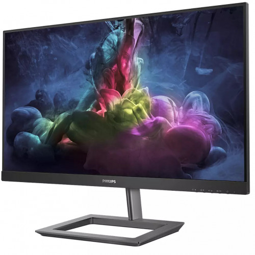 Монитор Philips 27'' 16:9 1920х1080(FHD) VA, nonGLARE, 350cd/m2, H178°/V178°, 3000:1, 50M:1, 16.7M, 4ms, VGA, HDMI, DP, Tilt, Swivel, Speakers, 2Y, Черный, Хромовый 272E1GAJ (00/01) 272E1GAJ (00/01) #1