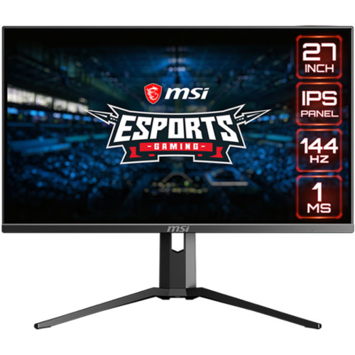 Монитор MSI 27" Optix MAG273R Black (IPS, 1920x1080, HDMI+DP, 1 ms, 178°/178°, 250 cd/m, 100M:1) 9S6-3CB65H-013 9S6-3CB65H-013
