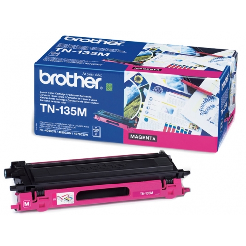 Картридж Brother TN-135M MFC-9440CN/HL-4040CN 4000 страниц пурпурный оригинал TN-135M