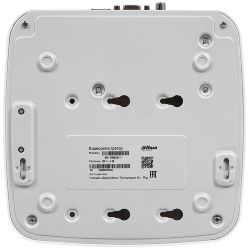 IP-видеорегистратор Dahua DHI-NVR2108-I 8-канальный входящий поток до 80Мбит/с; MJPEG; разрешение записи до 12Мп; воспроизведение: 4кн@1080p, 1кн@8Мп; видеовыходы: 1 HDMI, 1 VGA DHI-NVR2108-I DHI-NVR2108-I