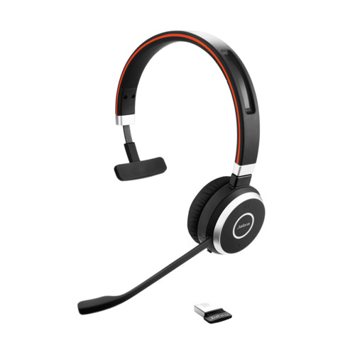 Гарнитура беспроводная Jabra EVOLVE 65 MS Mono (6593-823-309) 6593-823-309 #1