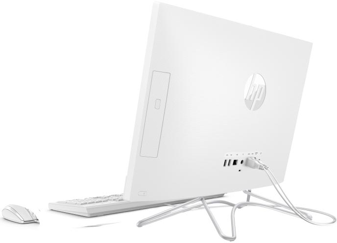 Моноблок HP 24-f0037ur NT  23,8" (1920x1080) Intel Core i5-8250U, 8GB DDR4-2400(1x8GB), 1TB NVIDIA GT MX110 2GB, DVD-RW, USB kbd&mouse, Privacy VGA webcam, Snow White, DOS, 1Y Wty 4GS41EA 4GS41EA