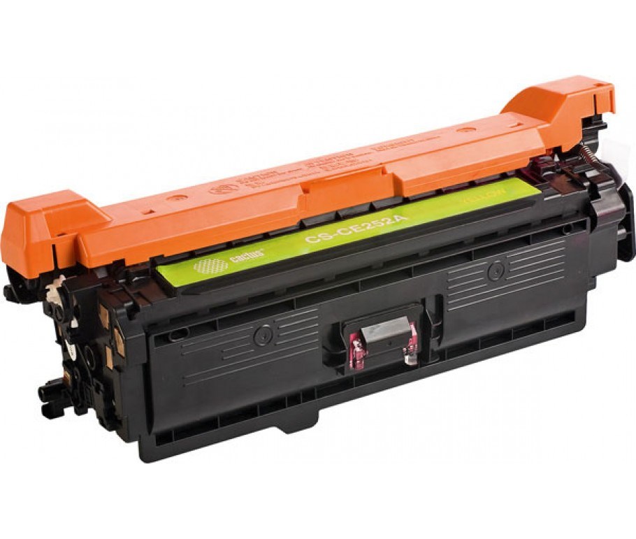 Тонер-картридж Cactus CS-CE252AR желтый для HP CLJ CP3525/CM3530 (7000стр.) CS-CE252AR CS-CE252AR